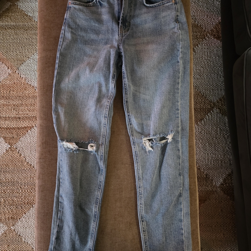 Wild Fable Blue Distressed Teen/Kids Jeans